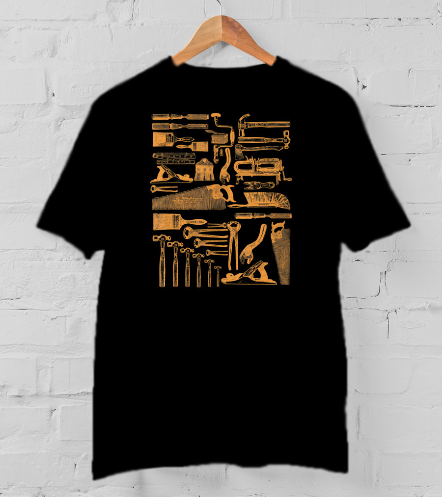Woodworking Tools And Instruments Collection T-Shirt