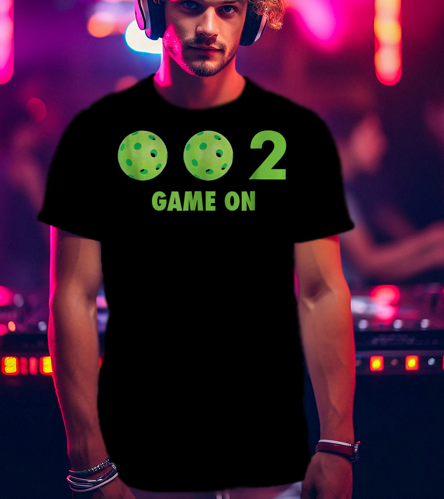 Zero Zero Two Game On Pickleball Balls T-Shirt