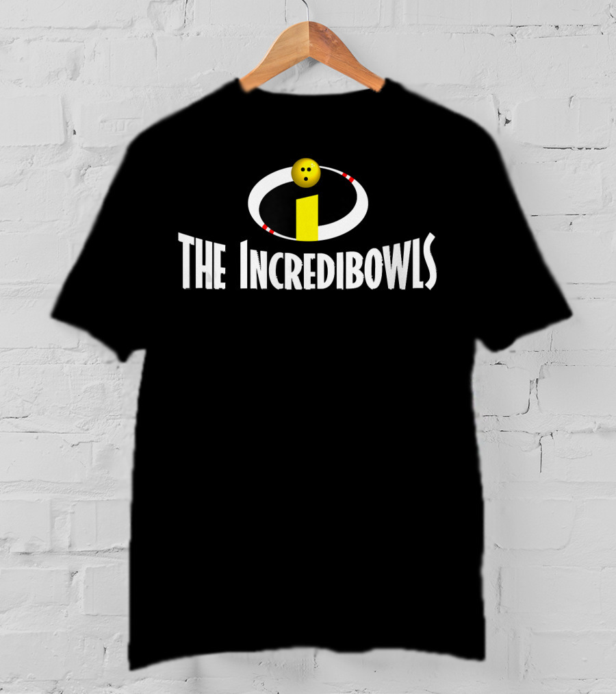 The Incredibowls Bowling Team Fan Shirt With Bowling Pin T-Shirt