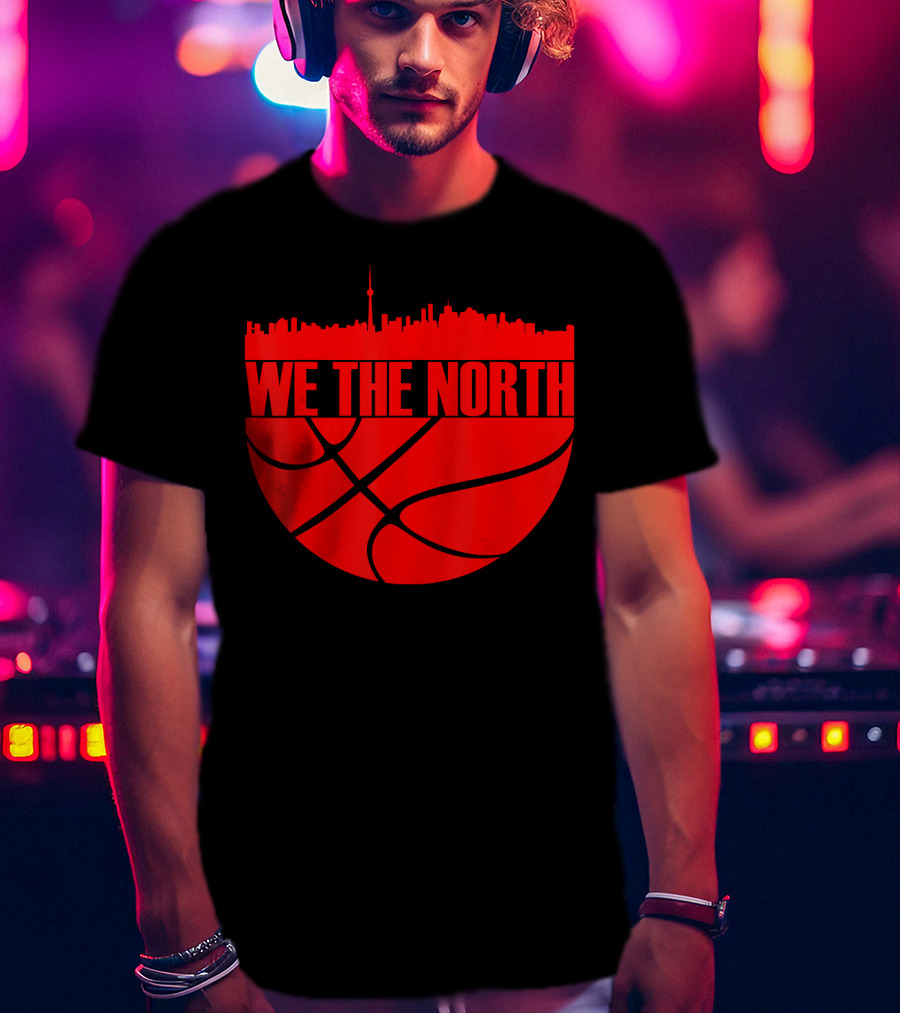 We The North Toronto Skyline Basketball Men's T-Shirt