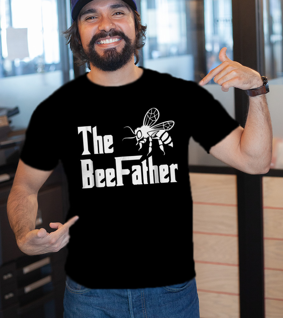 The Bee Father Funny Beekeeper Parody With Bee T-Shirt
