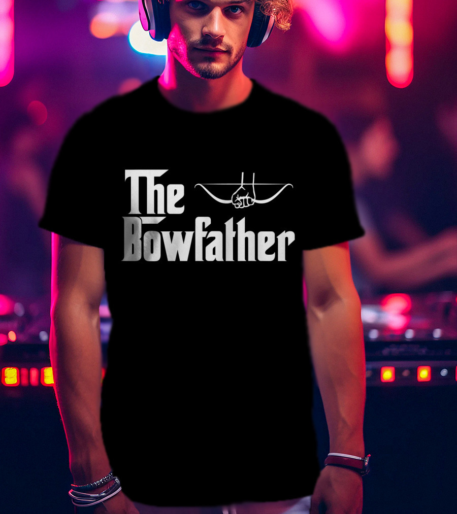 The Bowfather Funny Archery Parody Archery Archer T-Shirt