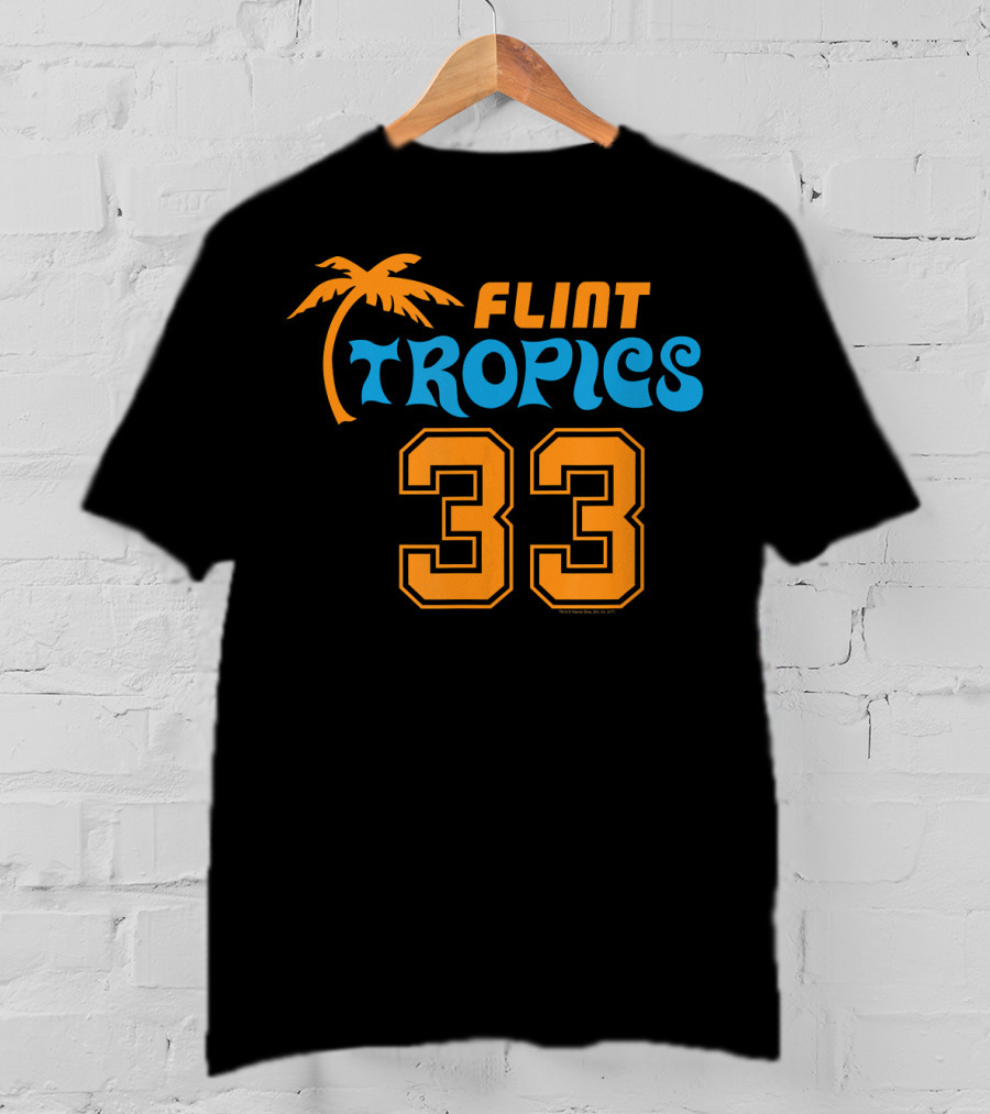 Flint Tropics 33 Semi Pro Jersey T-Shirt