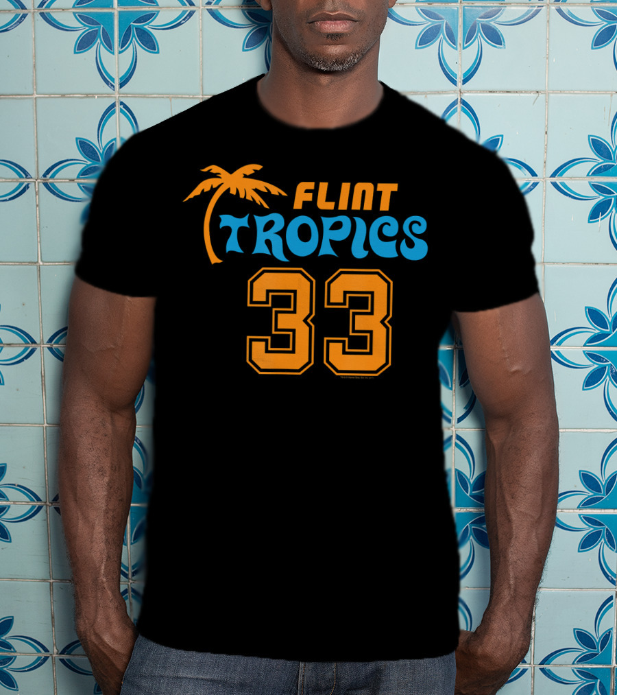 Flint Tropics 33 Semi Pro Jersey T-Shirt