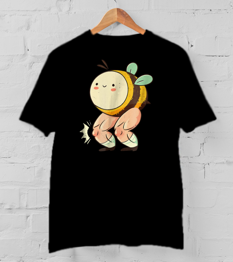 Shirt.Woot The Bee's Knees Adorable Buff Cartoon Bee T-Shirt