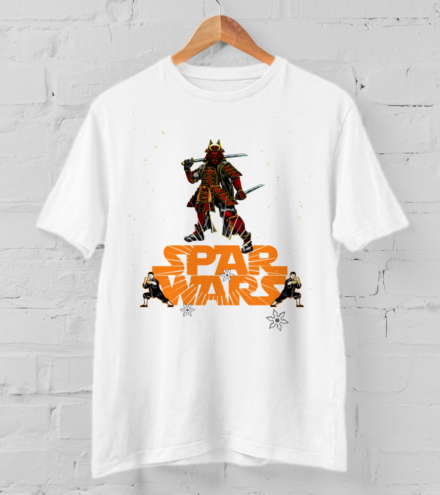 Spar Wars Samurai Kick Boxing Taekwondo MMA T-Shirt