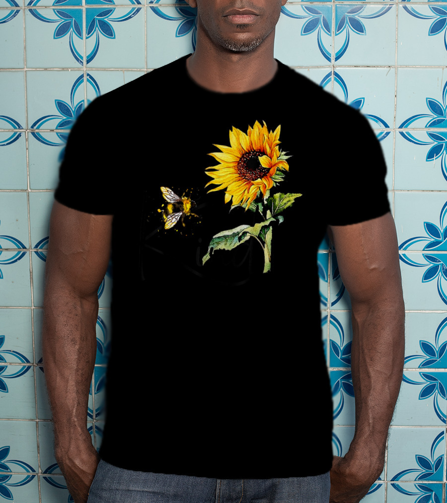 Sunflower Bee Kind T-Shirt