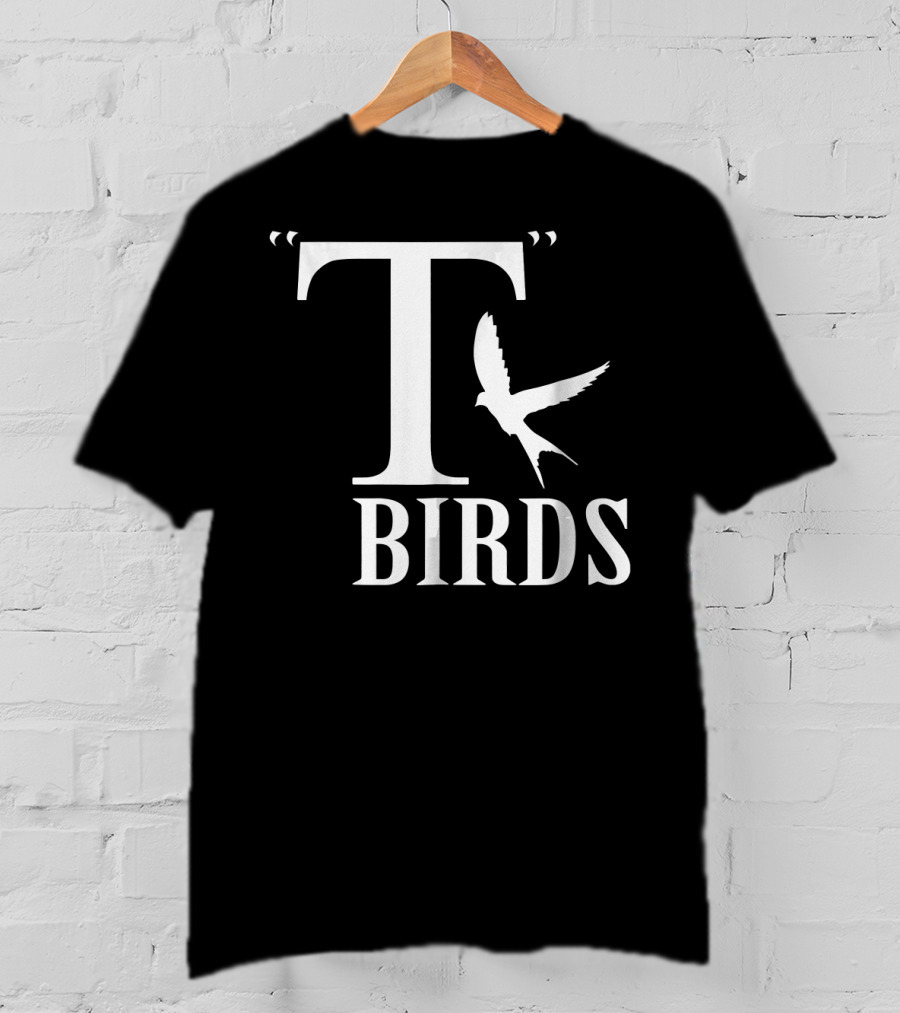 T Birds Flying Graphic Movie Themed T-Shirt