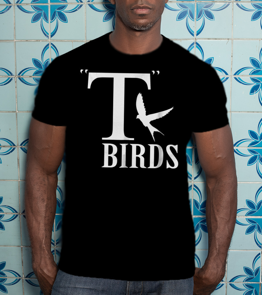 T Birds Flying Graphic Movie Themed T-Shirt