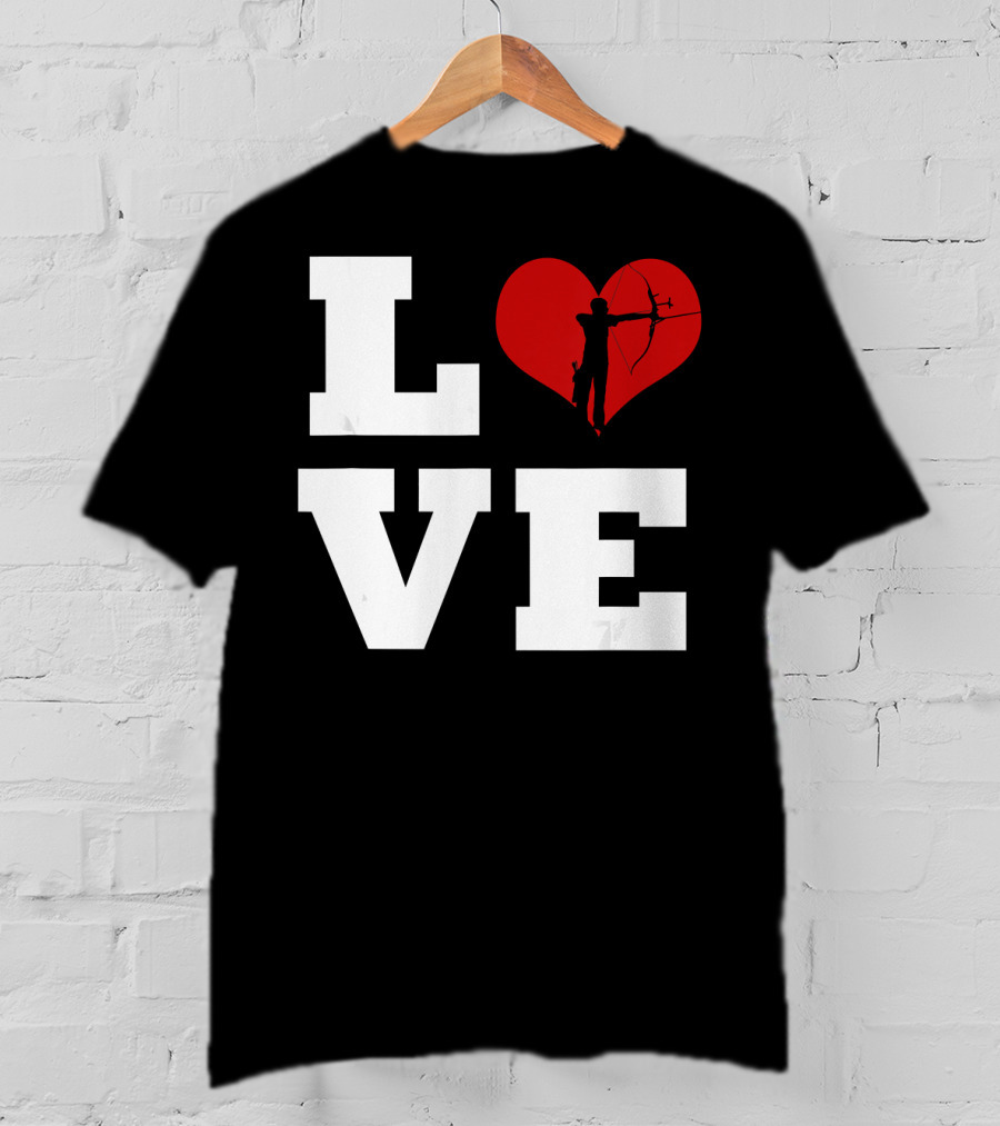 LOVE Archery Heart T-Shirt