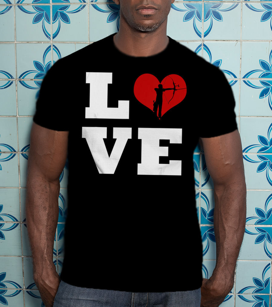 LOVE Archery Heart T-Shirt