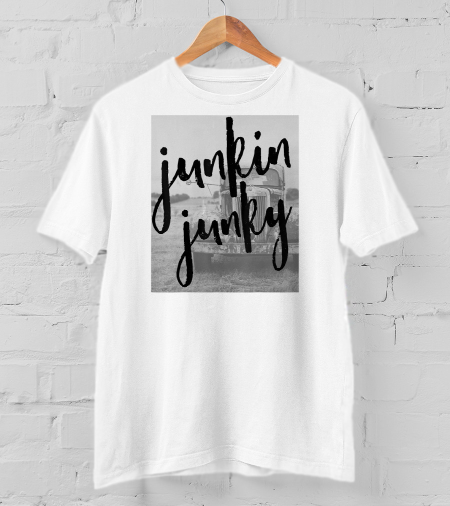 Junkin Junky Vintage Pick Up Truck T-Shirt