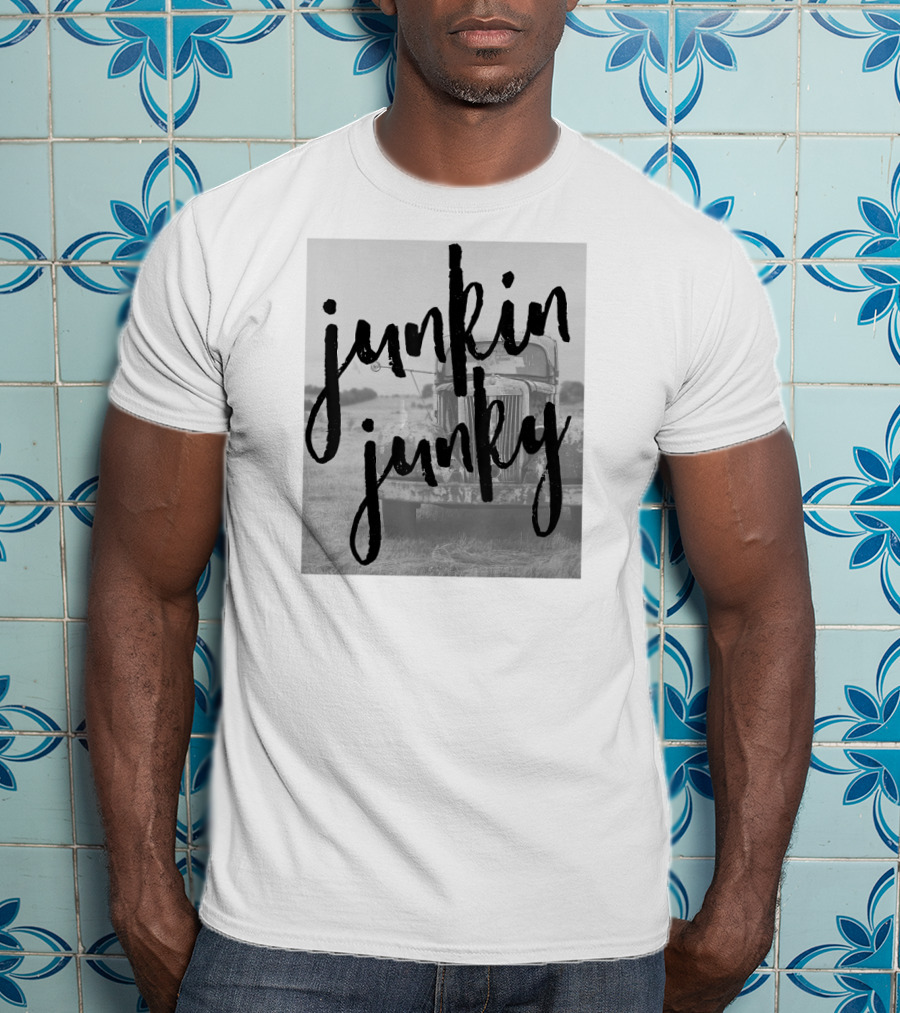 Junkin Junky Vintage Pick Up Truck T-Shirt