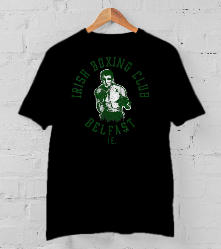 Irish Boxing Club Belfast IE Vintage Fighter T-Shirt