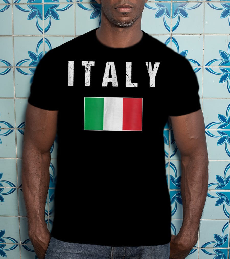 Italy Italian Flag Italia Me T-Shirt