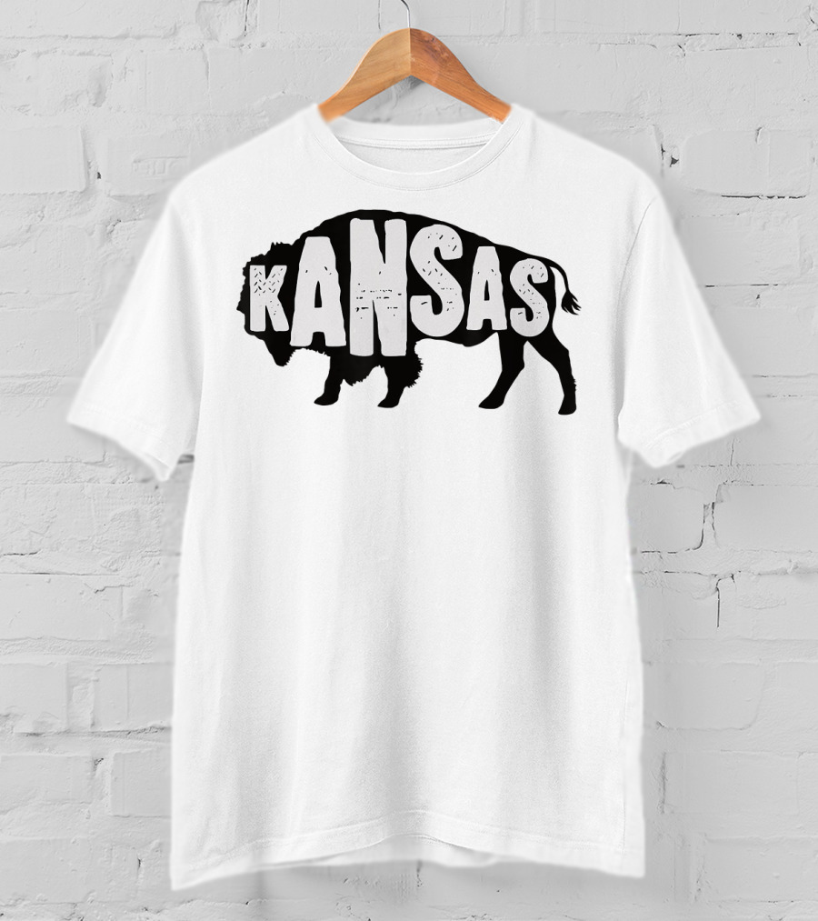 Kansas State Buffalo Bison Kansas T-Shirt