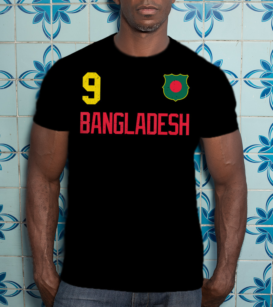 9 Bangladesh Football Soccer Cricket T-Shirt