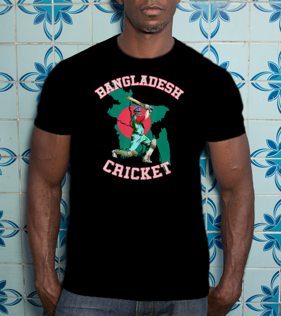 Bangladesh Cricket Bangladeshi Batsman Tiger T-Shirt