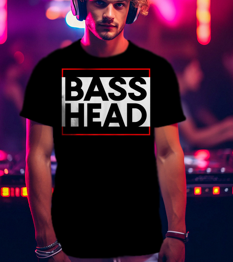 Bass Head Rave EDM Junglist Riddim Dubst T-Shirt