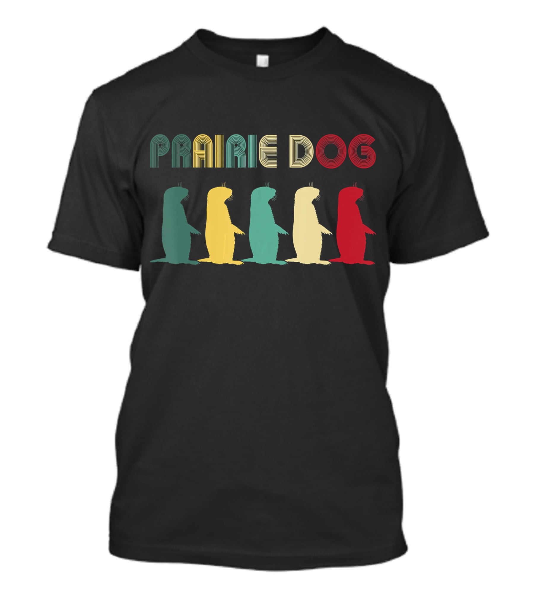 Vintage Prairie Dog Retro T-Shirt