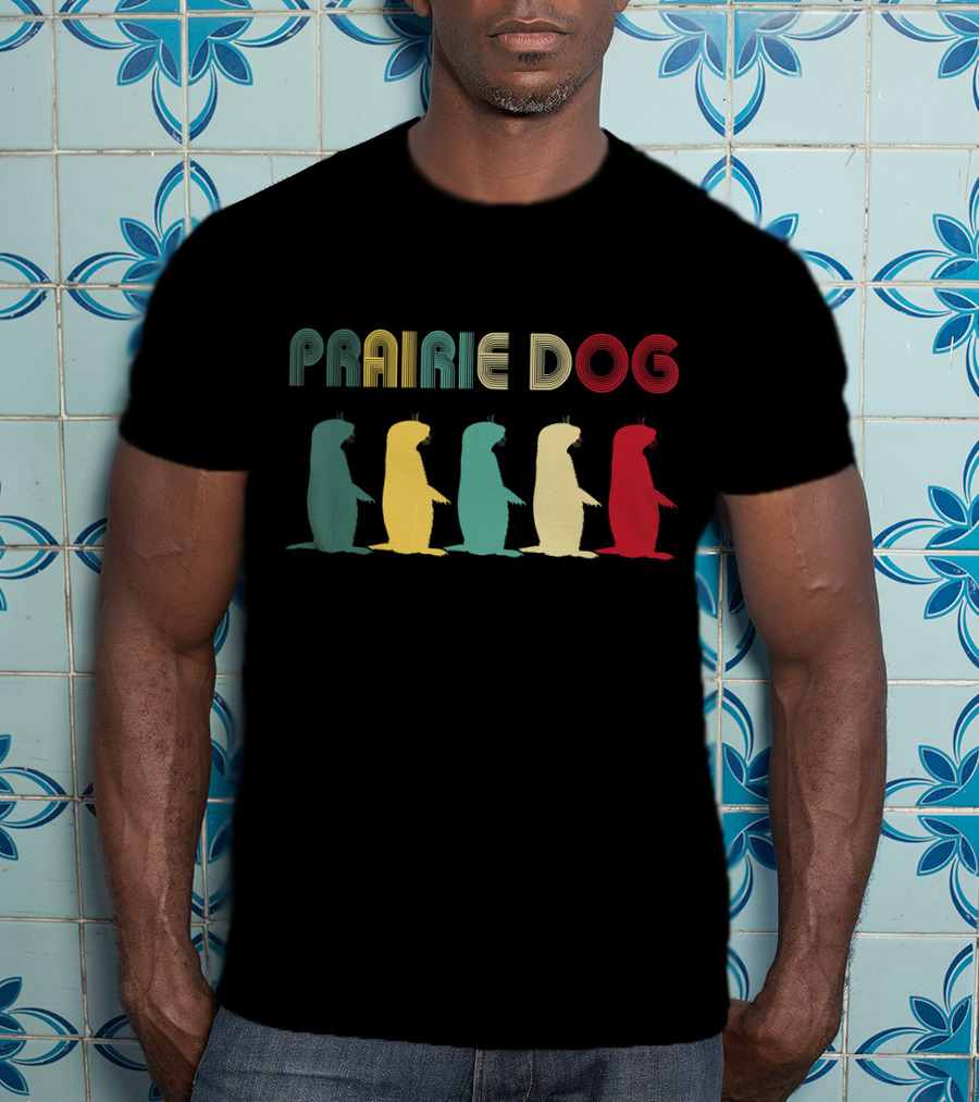 Vintage Prairie Dog Retro T-Shirt
