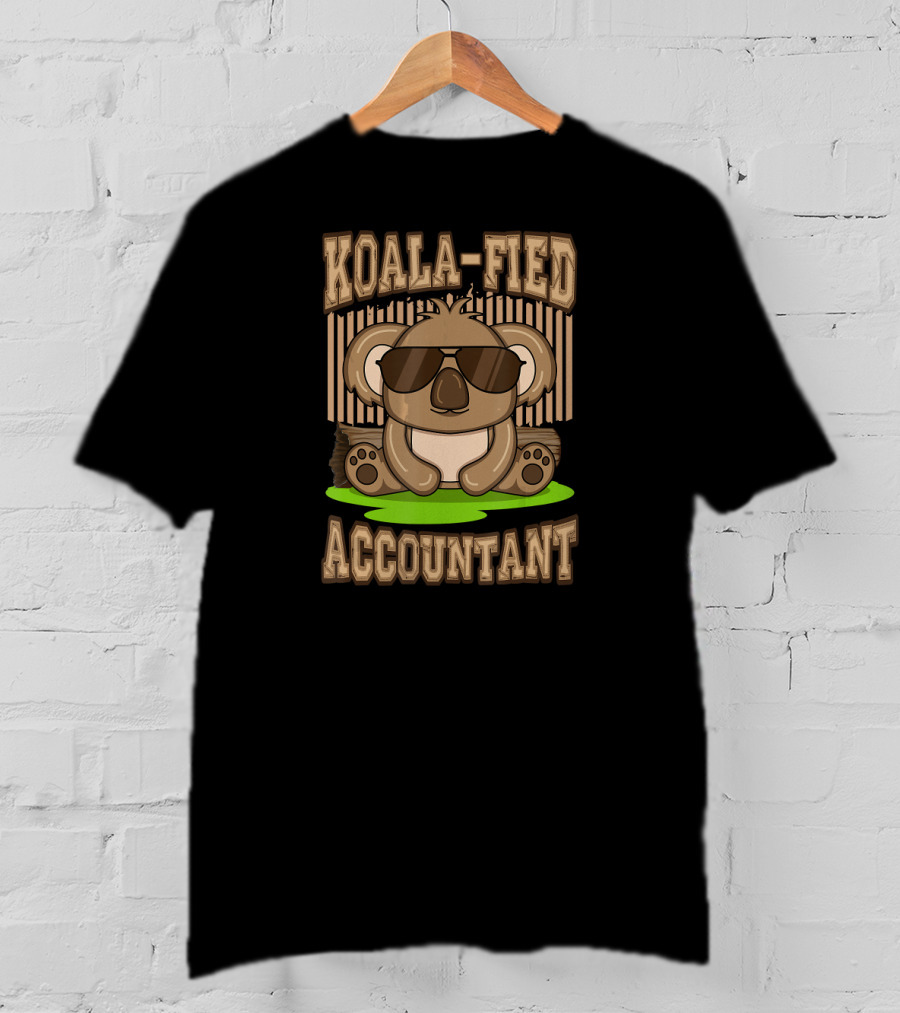 Koala-Fied Accountant Koala Finance T-Shirt
