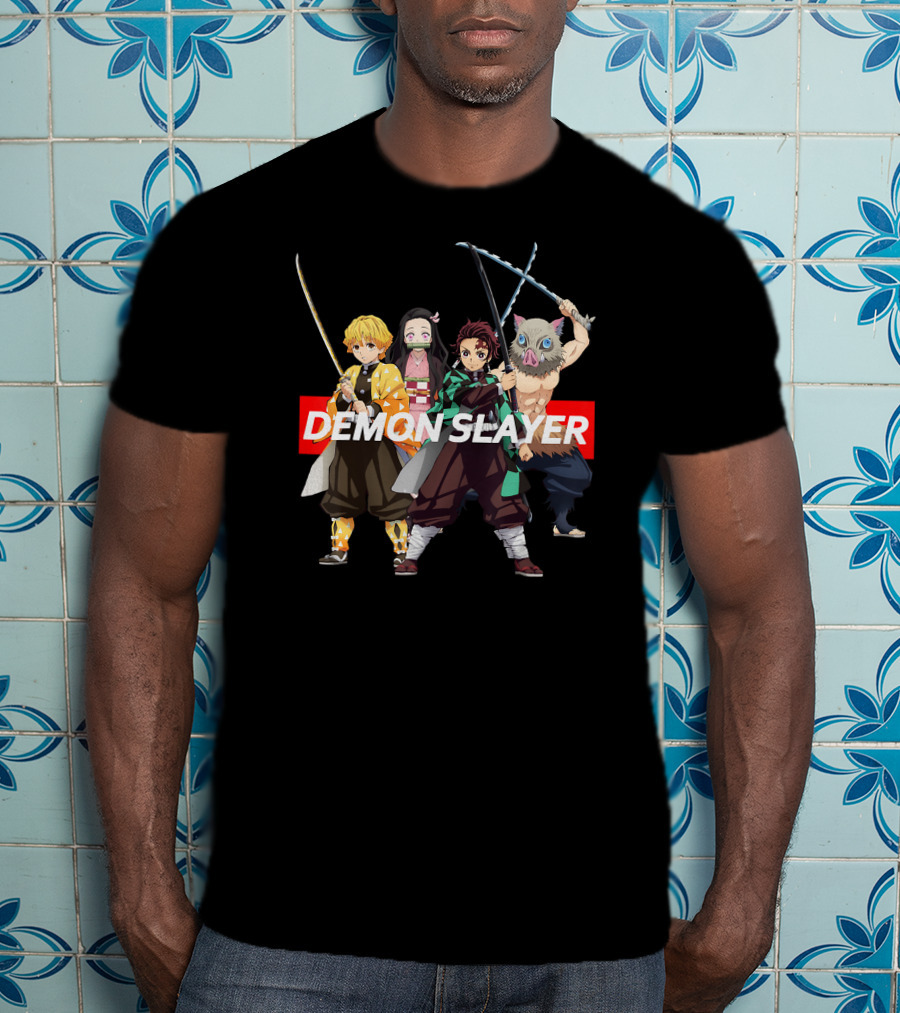 Demon Slayer Anime Characters T-Shirt