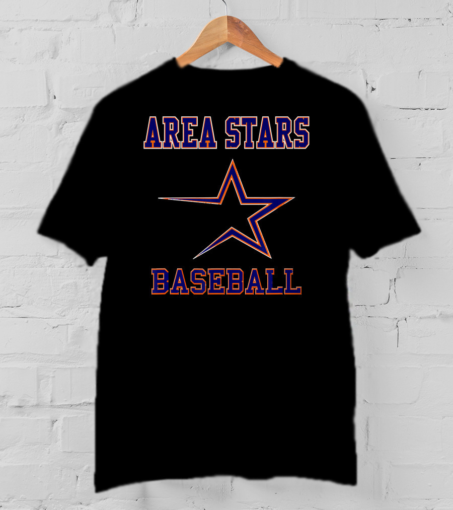 Area Stars Baseball Star T-Shirt