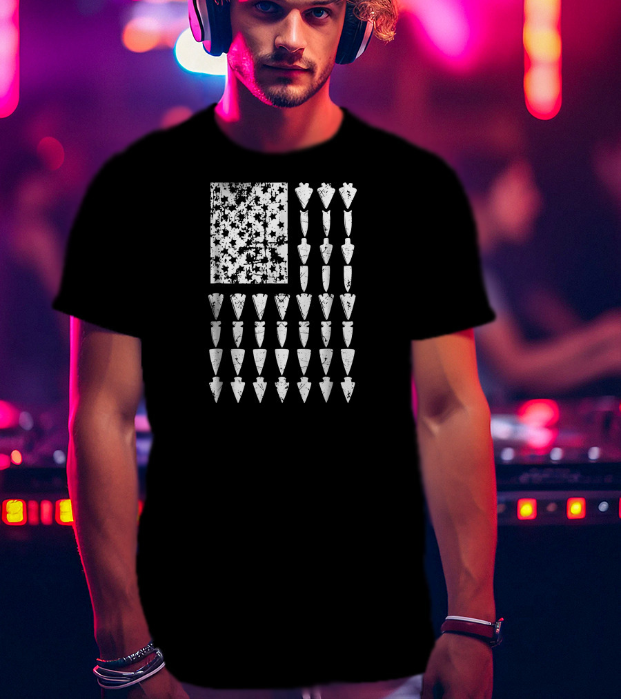 American Flag Arrowhead T-Shirt