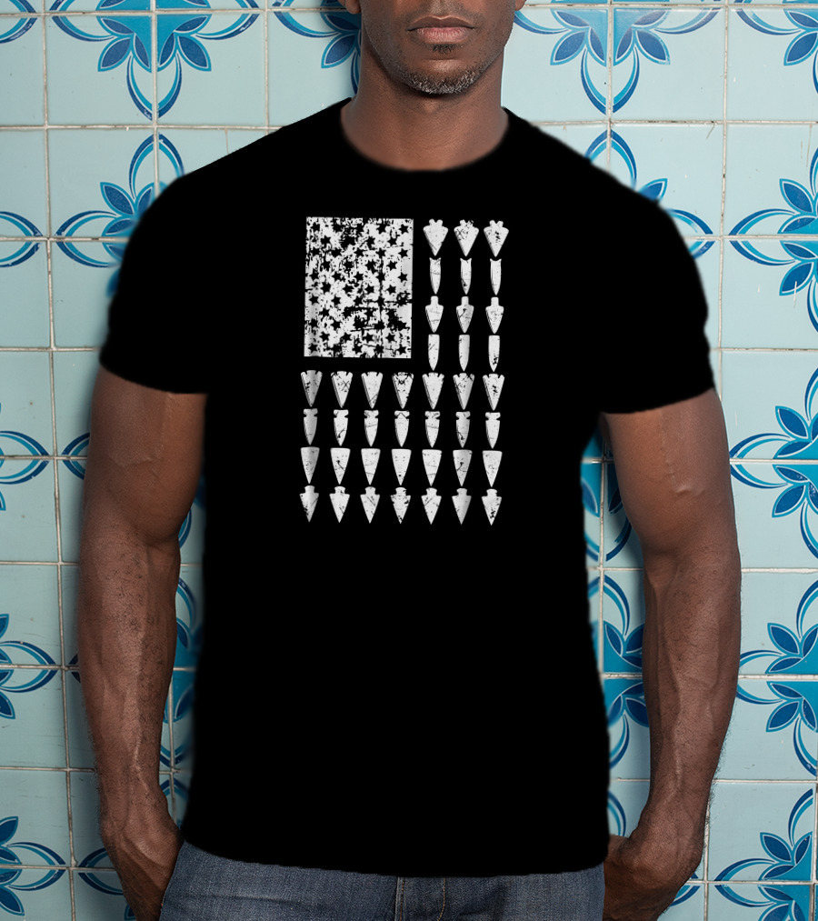 American Flag Arrowhead T-Shirt