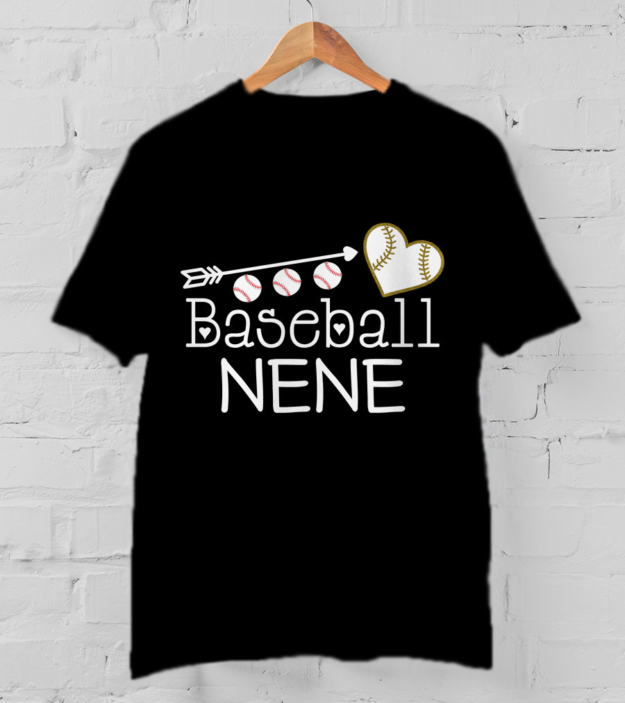 Baseball Nene Arrow Heart Balls T-Shirt