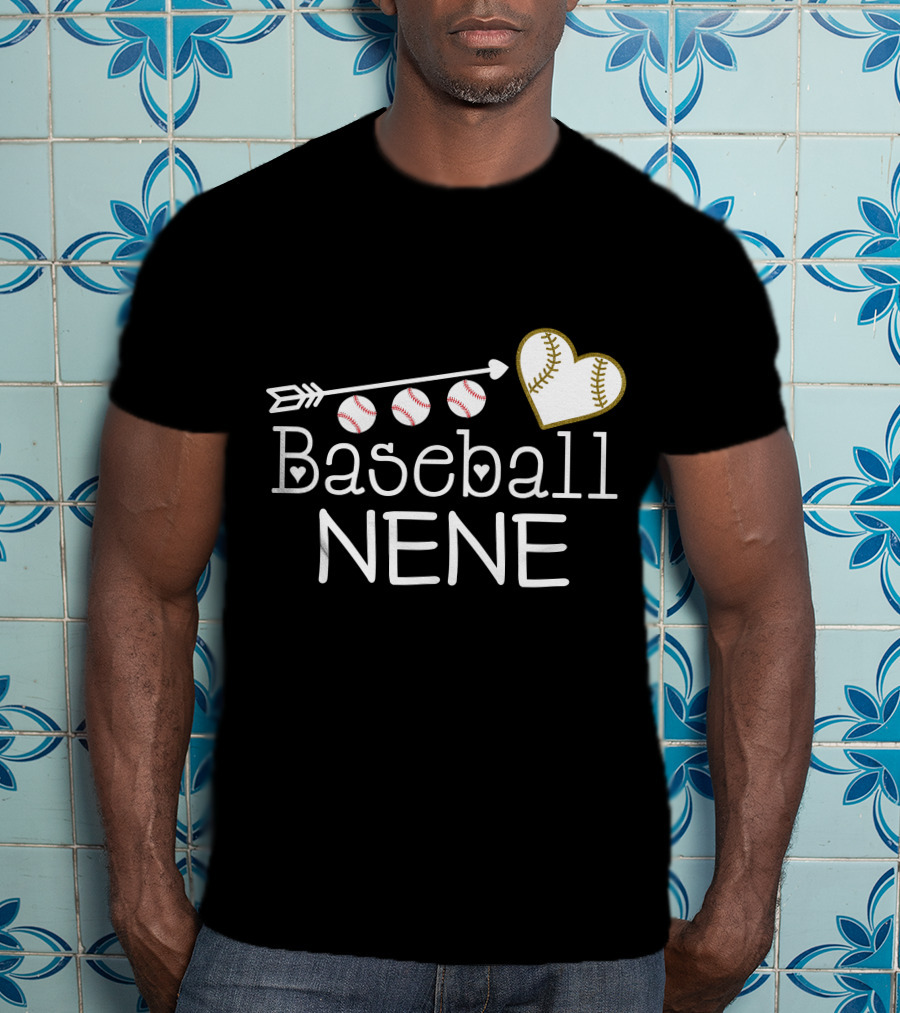 Baseball Nene Arrow Heart Balls T-Shirt