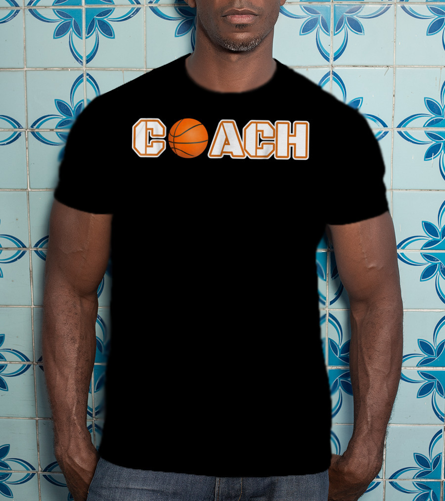 Coach Basketball Ball Coach T-Shirt