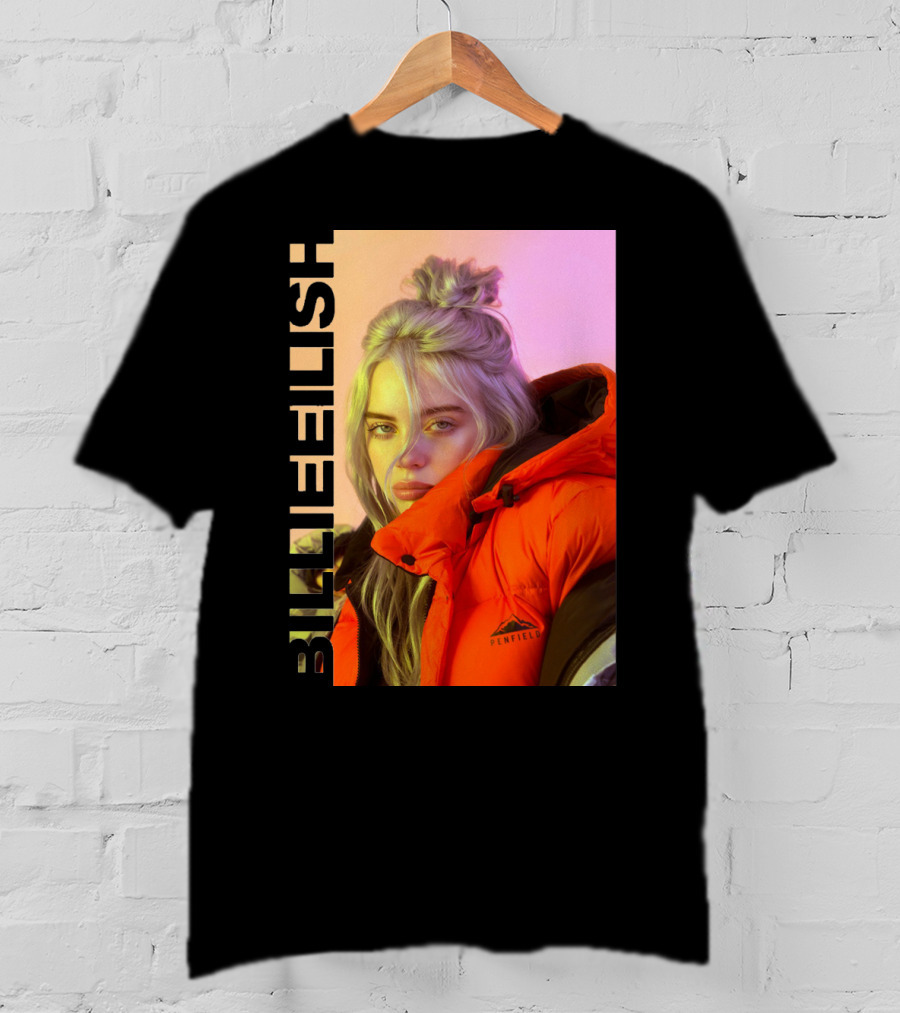 Billie Eilish Penfield Jacket Bold Typography T-Shirt