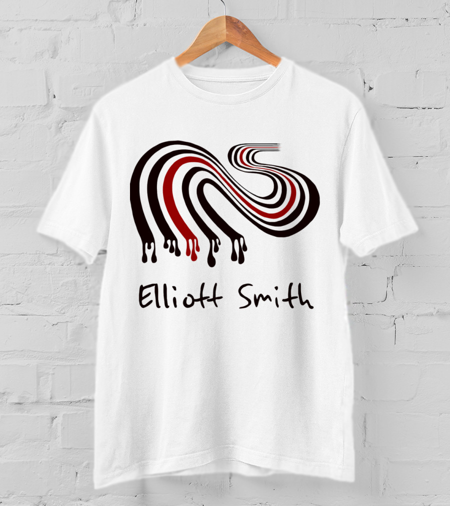 Elliott Smith Dripping Figure 8 Revised T-Shirt
