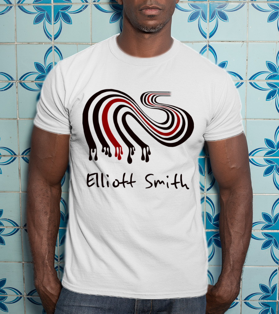 Elliott Smith Dripping Figure 8 Revised T-Shirt
