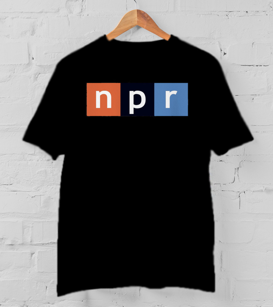 Npr Logo Block Lettering T-Shirt