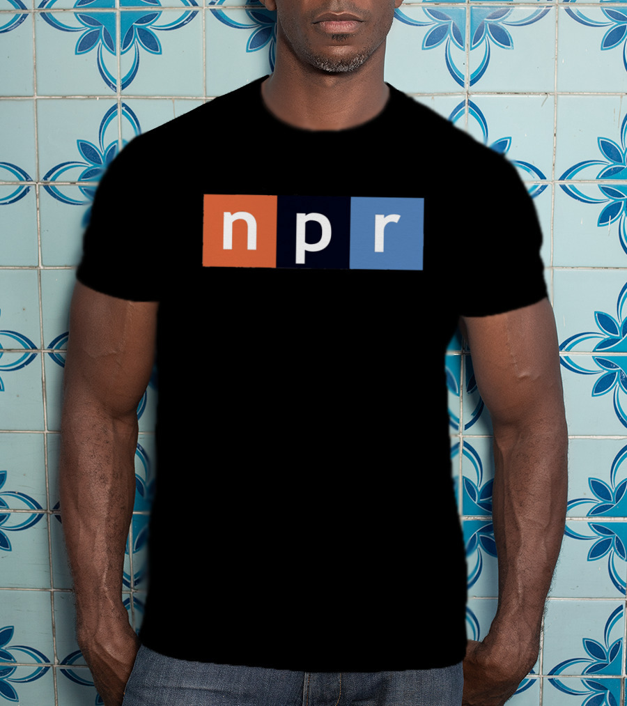 Npr Logo Block Lettering T-Shirt