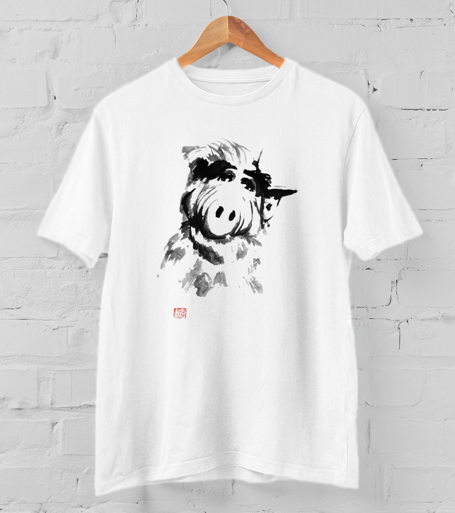 Alf Ink Brush T-Shirt