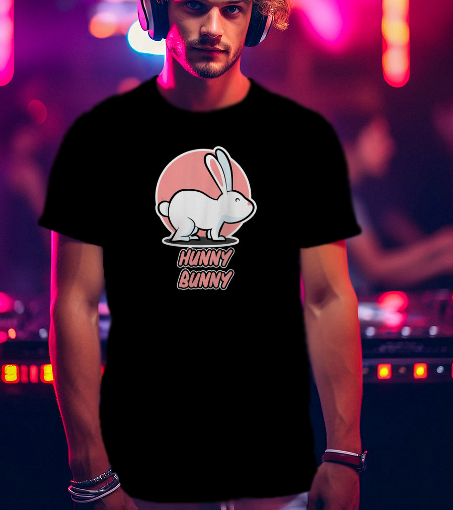 Hunny Bunny Cute Easter Bunny T-Shirt