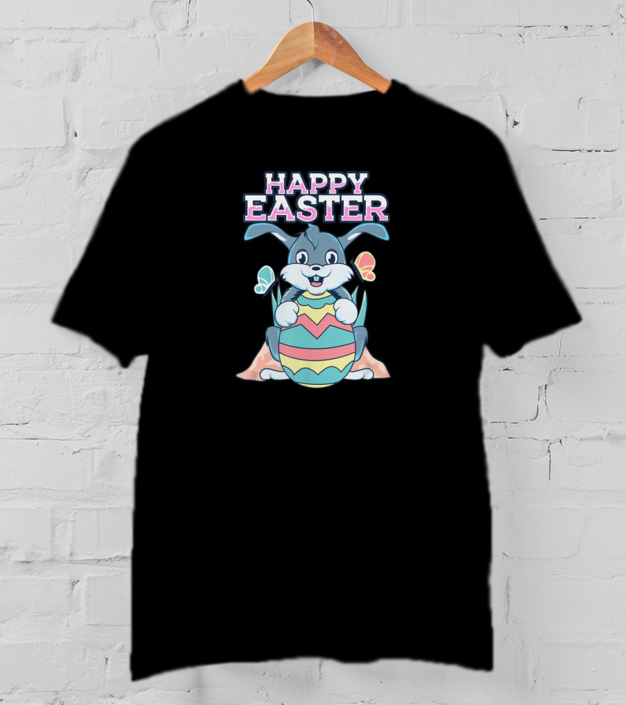 Happy Easter Egg Hunt Bunny Spring Rabbit T-Shirt
