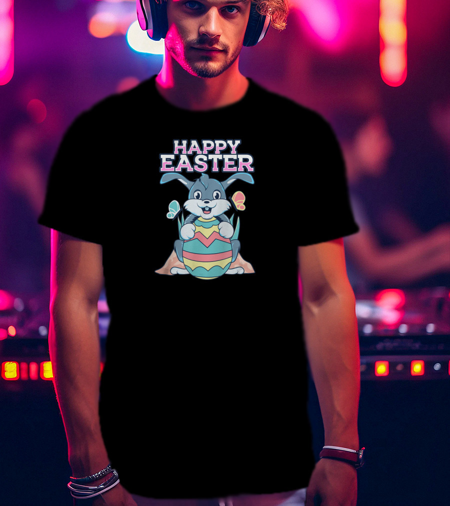 Happy Easter Egg Hunt Bunny Spring Rabbit T-Shirt