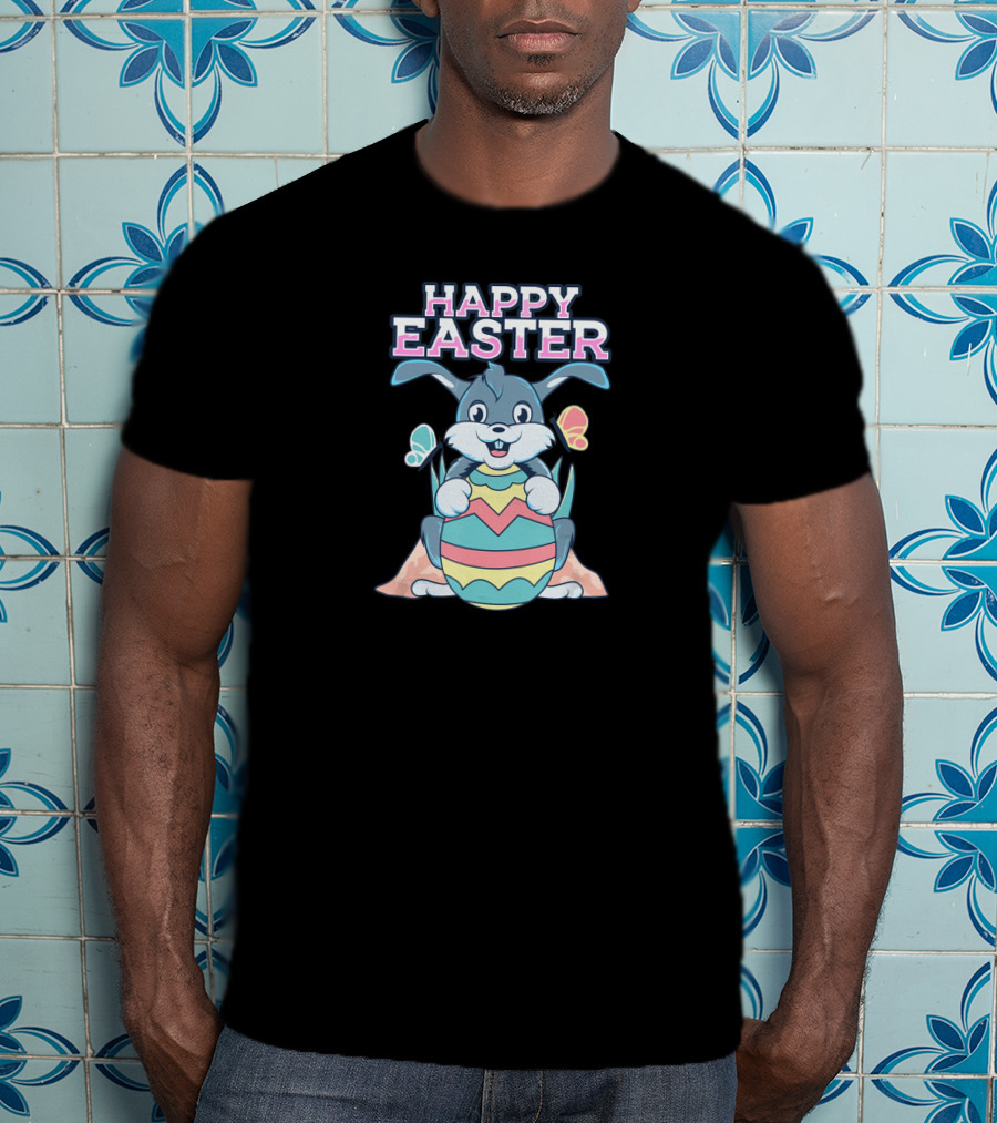 Happy Easter Egg Hunt Bunny Spring Rabbit T-Shirt