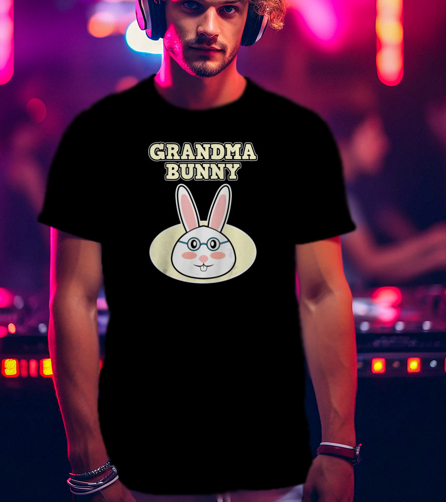 Grandma Bunny Easter Family T-Shirt