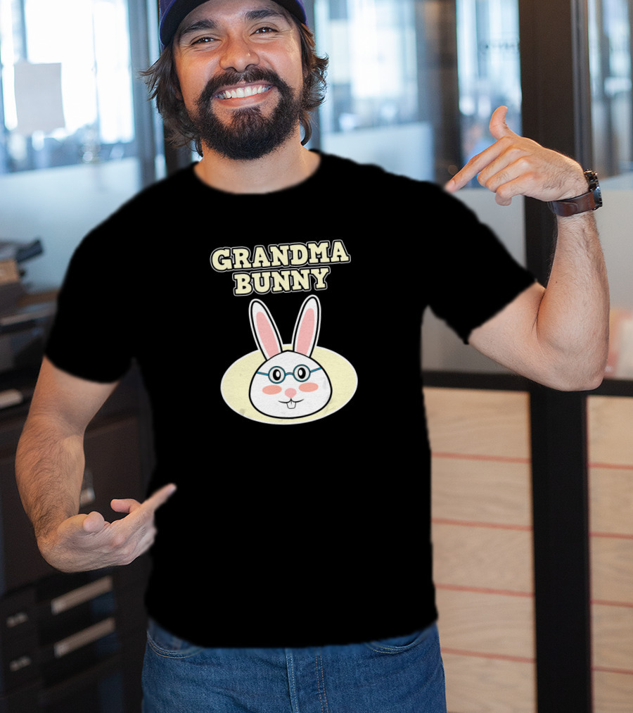 Grandma Bunny Easter Family T-Shirt