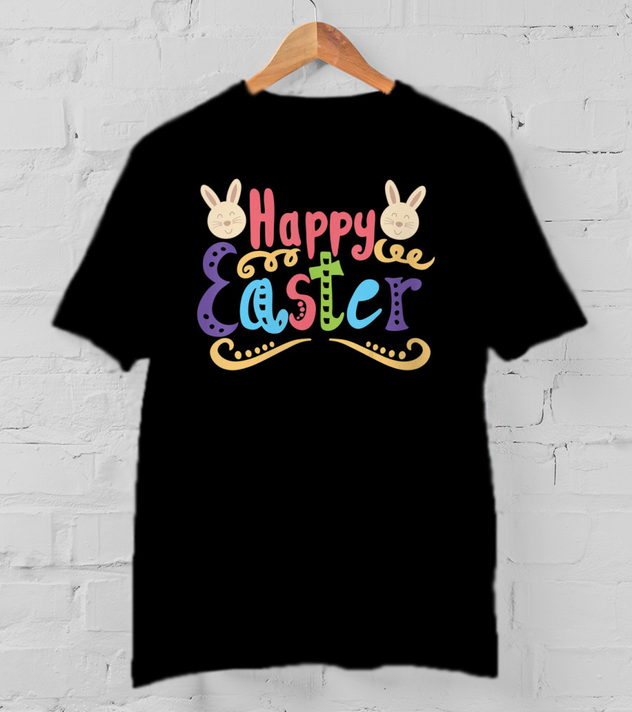 Happy Easter Bunny Christian Egg Hunt T-Shirt