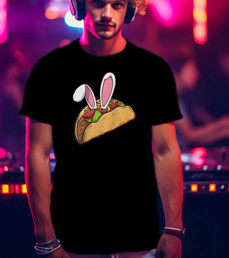 Easter Funny Taco With Bunny Ears T-Shirt