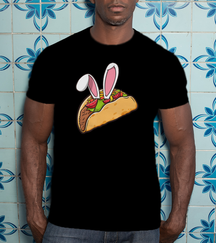 Easter Funny Taco With Bunny Ears T-Shirt