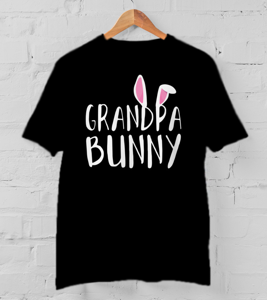 Grandpa Bunny Easter Family Paps T-Shirt