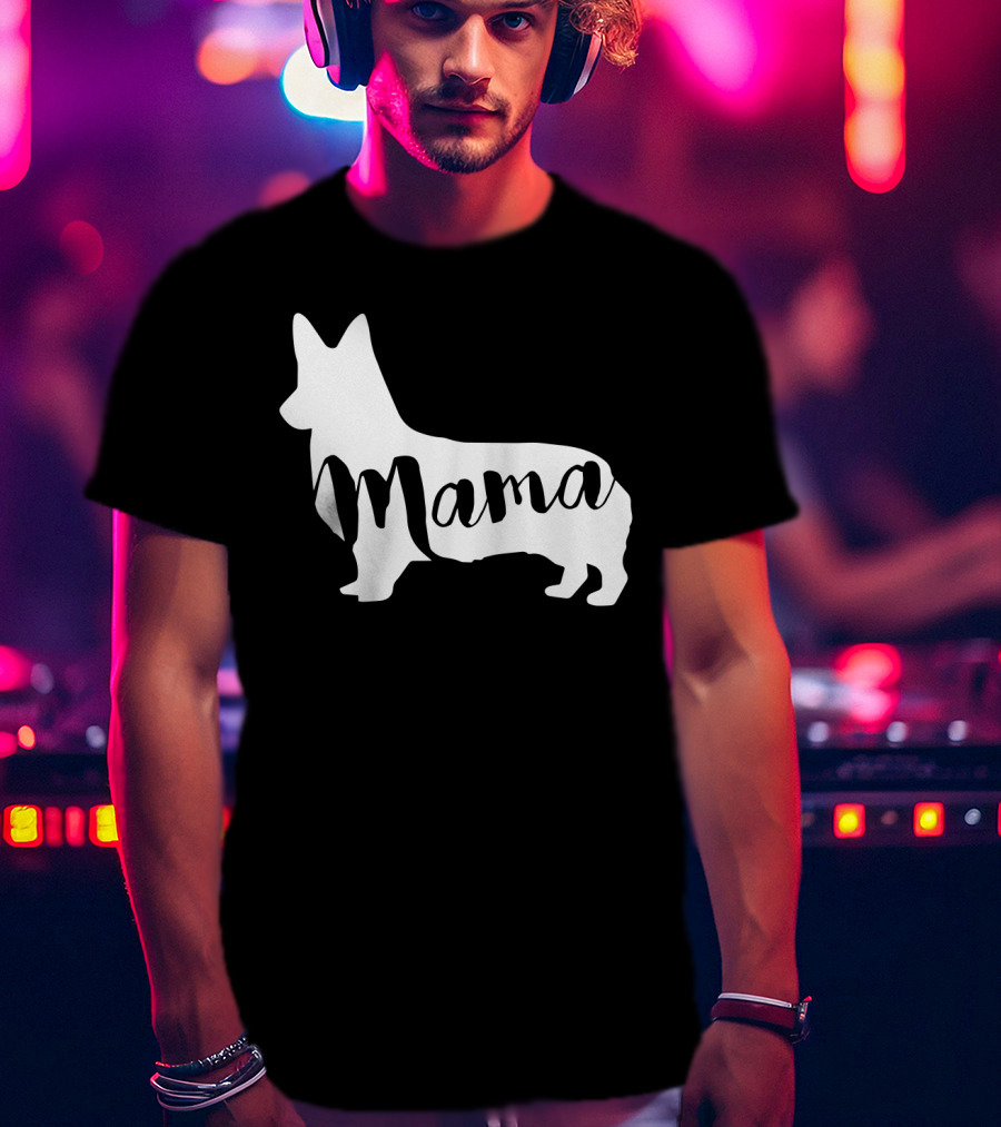 Corgi Dog Mama T-Shirt